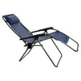 Timber Ridge Zero Gravity Locking Outdoor Recliner Lounge Chair, Blue