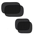 thumbnail image 2 of ANKIA 4 Pack Car Window Sun Shade for Baby - Car Side Rear Sun Shade with UV Rays Protection -2 Pack for Front Window and 2 Pack for Back,Fit for Most Car, Trucks and SUVs(Static Cling), 2 of 4
