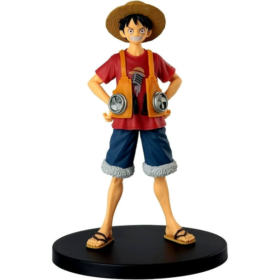 Banpresto Teen One Piece Monkey D. Luffy Grandline Men Vol. 1 DXF Statue, Multicolor
