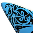 thumbnail image 2 of VidaXL Inflatable Paddle Board Inflatable Raft with Oar, Black Blue 1-Person 120.1 in x 29.9 in, 2 of 35