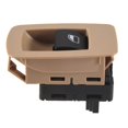 thumbnail image 3 of Car Beige Passenger Side Front/Rear Window Lifter Button Switch for -BMW E90,E91,323I,325I,328I 61316945876, 3 of 5