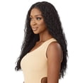 thumbnail image 4 of Outre 5X5 Human Hair Peruvian Water Wave Closure Lace Wig 24" Lace Wigs / Color: 1 - JET BLACK, 4 of 6