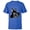 Royal, variant on Disney Haunted Mansion Movie Hatbox Ghost Grandfather Clock - Short Sleeve T-Shirt for Kids - Customized-Athletic Heather