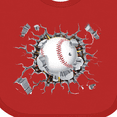 thumbnail image 4 of Inktastic Baseball Breakthrough Boys or Girls Baby Bib, 4 of 4