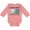 Mauve, variant on Inktastic Please Dont Feed Me I Have a Food Allergy with Elephant and Ribbon Boys or Girls Long Sleeve Baby Bodysuit