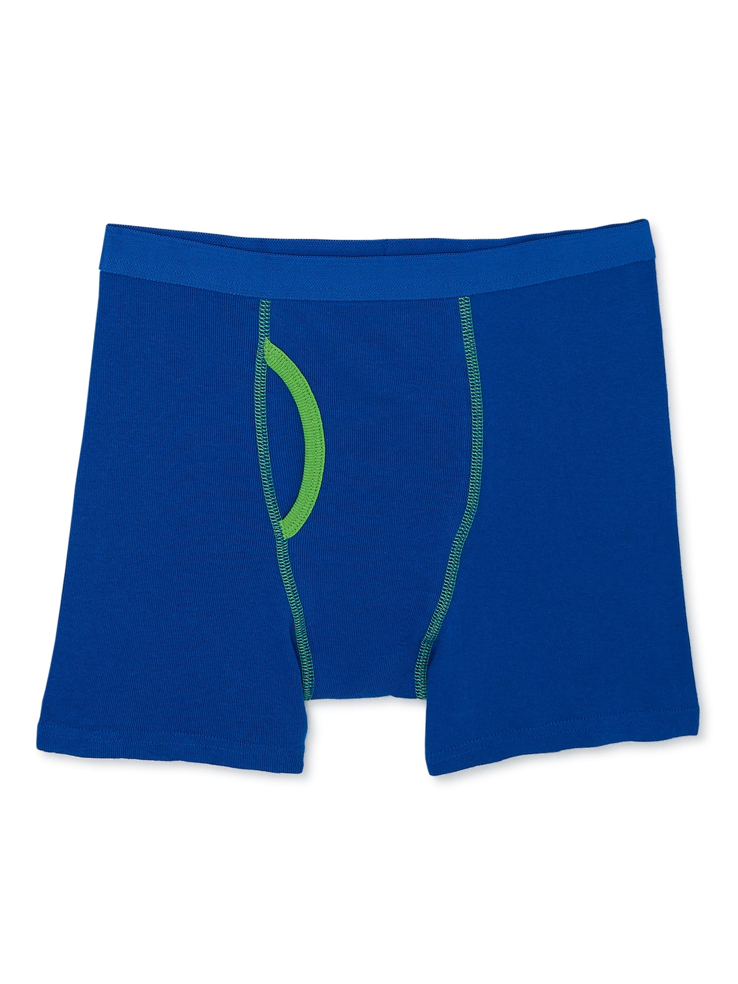 Wonder Nation Boys Underwear Soft Cotton Boxer Briefs, 10-Pack, Sizes S-XXL & Husky