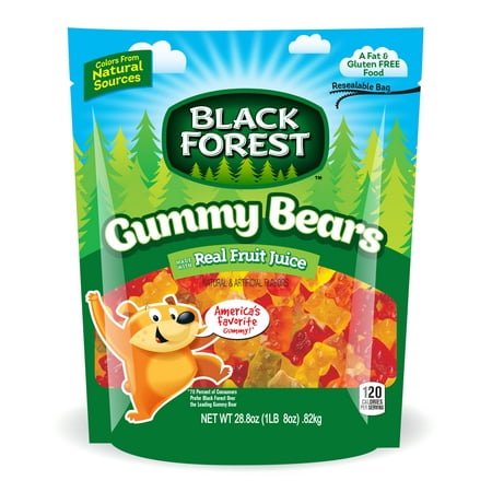 Black Forest Gummy Bears, saveurs assorties, 28,8 Oz