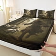 thumbnail image 3 of Homewish Animal Sheep 4-Piece Full Size Sheets For Teens Boys Girls,Farmhouse Animal Bed Sheets,Jungle Woodland Lightweight Sheet Sets,Lightweight Room Decor, 3 of 7