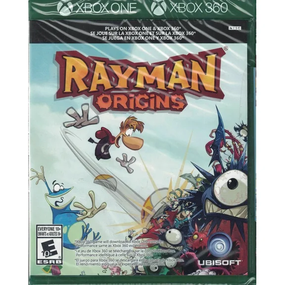 Rayman Origins - Microsoft Xbox One / 360 [2D Sidescrolling Platformer Game] NEW