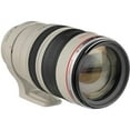 thumbnail image 2 of Canon EF 100-400mm F4.5-5.6L IS USM Lens 2577A002 64GB Memory Card Filter Kit BackPack Card Reader Flex Tripod Memory Wallet Cap Keeper Cleaning Kit Hand Strap International Model, 2 of 6