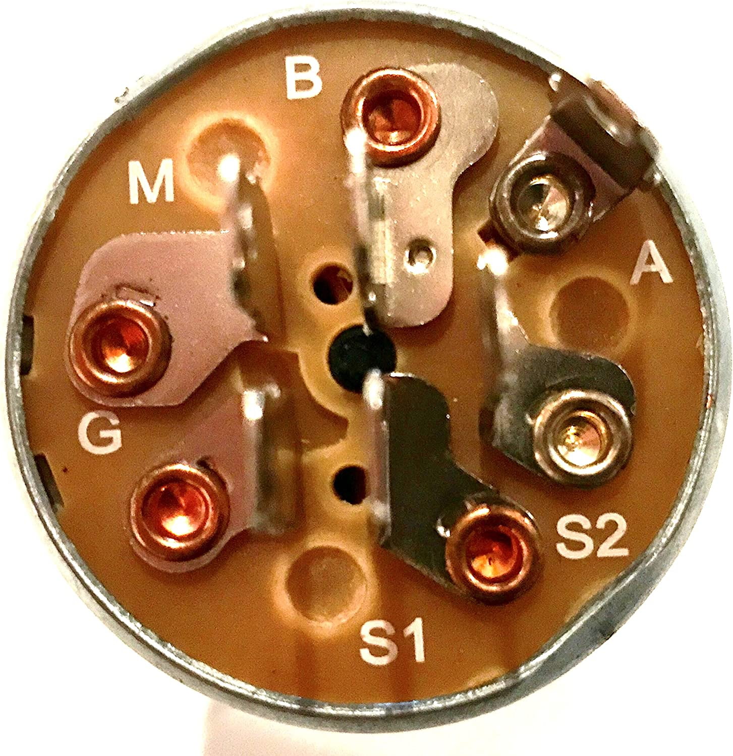 HD Switch Starter Ignition Switch For John Deere ZTrak Z-Trak Mower fits 717 717A 717E 727A 737 757 777 797 997 - (Includes 3 Keys & Carabiner)
