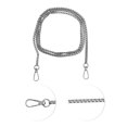 thumbnail image 3 of Unique Bargains 1 Pc Sturdy Handbag Strap for Office Silver Tone Iron, 3 of 5
