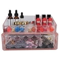 thumbnail image 2 of Organizador de caja de presentación de almacenamiento de cosméticos, lápiz labial acrílico de doble capa, 28cm, 2 of 8