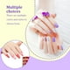 thumbnail image 5 of Seitruly Pegatina para uñas Estilo autoadhesivo Combinación perfecta Paster atractivo Viscosidad fuerte Encanto Fácil de arrancar Puntas de manicura Juegos de manicura YMC1013 Seitruly CE011888-13B, 5 of 6