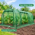 Garden Plant Netting Mesh Cover for Raised Beds, 98x49x49in, Green ...