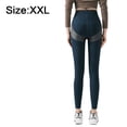 thumbnail image 2 of Leggings de cintura alta para mujer - Pantalones de invierno cálidos para yoga, senderismo, running - Gris para 0 ℃ a 10 ℃, 2 of 6