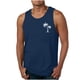 thumbnail image 1 of Camisas de Suéter para Hombre sin Mangas Impresión Cuello Redondo Tanque Deportivo, Top de Moda Casual para el Verano Al Aire Libre, 1 of 8