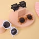 thumbnail image 4 of Bonitas gafas de sol para niños con montura redonda y diseño de oso, gafas de sol de verano, gafas de sol modernas para bebés, 4 of 6