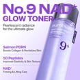 thumbnail image 2 of Tónico Numbuzin No.9 NAD+ Salmon PDRN Glow Booster 150 ml, 2 of 9