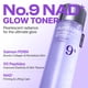 thumbnail image 2 of Tónico Numbuzin No.9 NAD+ Salmon PDRN Glow Booster 150 ml, 2 of 9