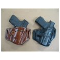 thumbnail image 2 of Azula OWB Leather 2 Slot Molded Pancake Belt Holster For Sig Sauer P365 Xmacro With Optic Tan Right Hand 2 of 13