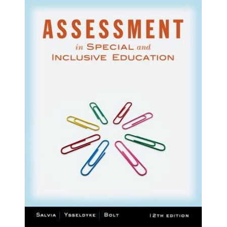 Assessment: In Special and Inclusive Education, 9781111833411, 1111833419, Paperback, 12 edition