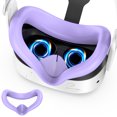 thumbnail image 3 of Almohadilla Facial para Máscara VR Likrtyny Cubierta Silicona Accesorios Meta Quest 3S, 3 of 9