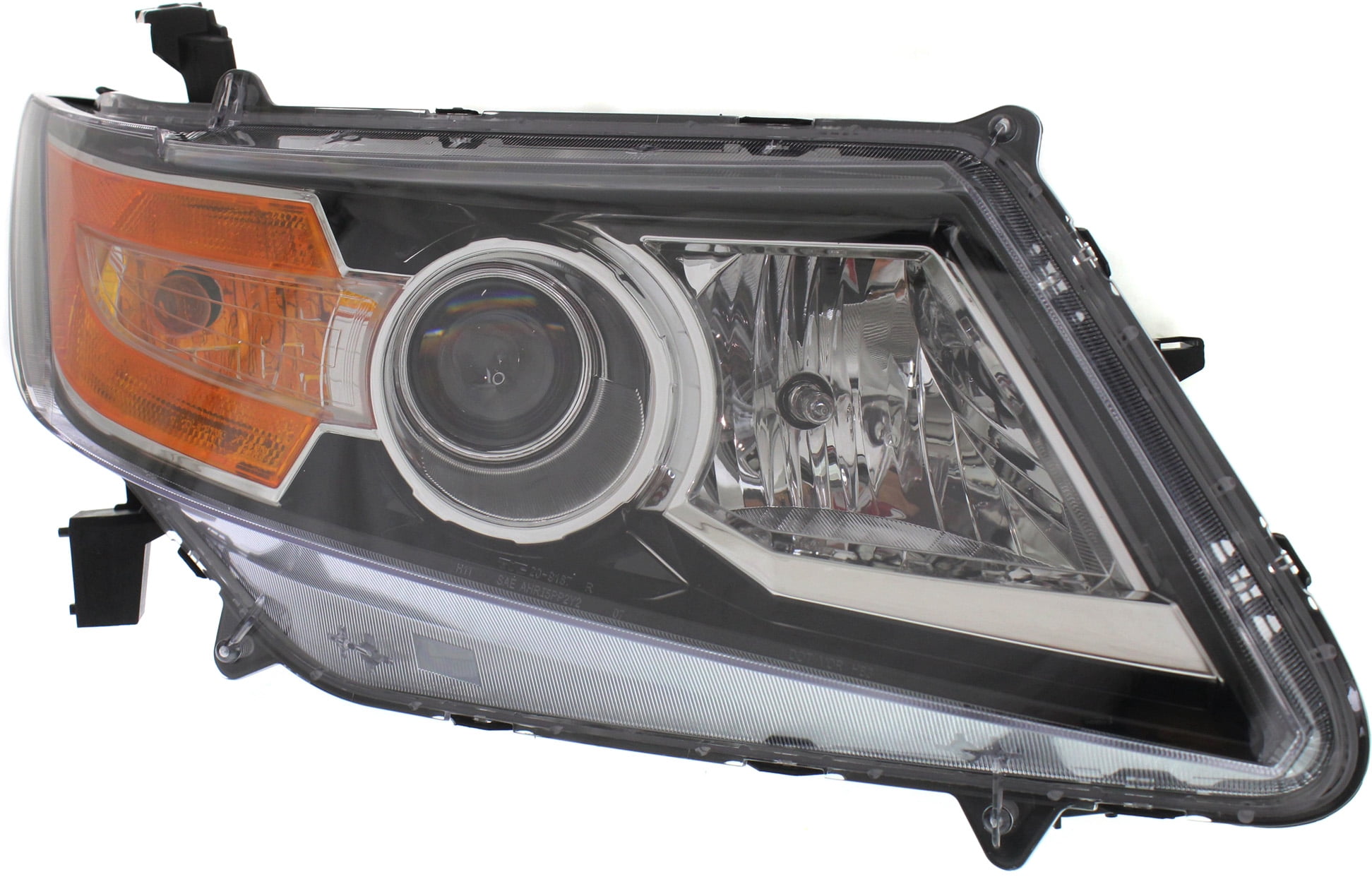Replacement REPH100337 Headlight Compatible With 2014-2017 Honda Odyssey Right Passenger Halogen With bulb(s)