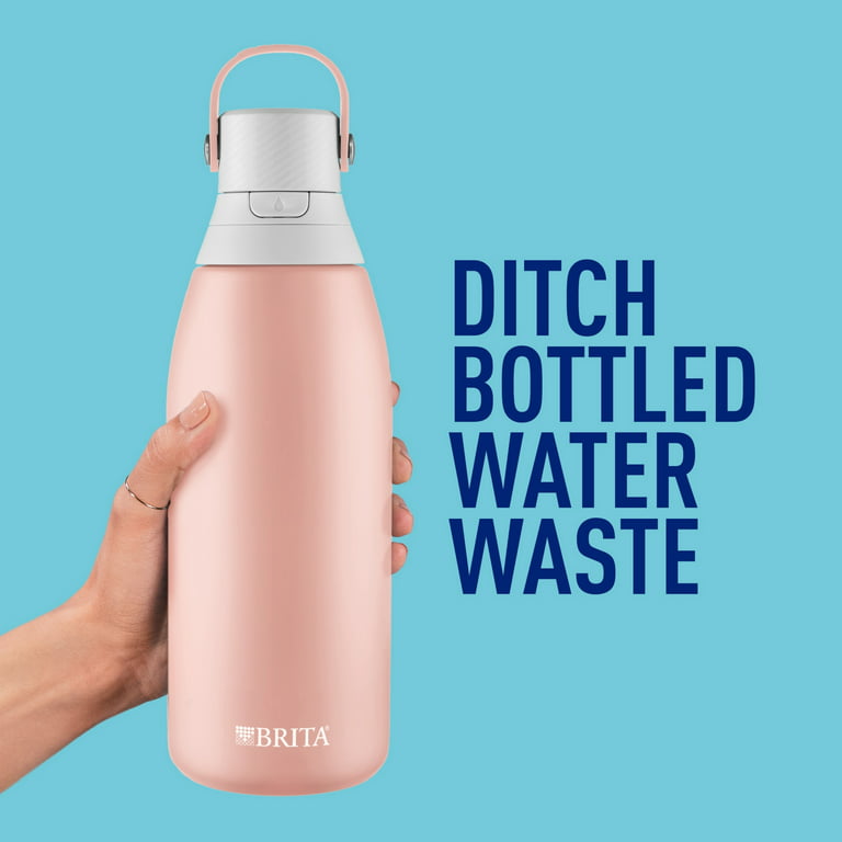Premium Filtering Water Bottle - Stainless Steel, 32oz