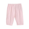 thumbnail image 3 of WPPGONE Toddler Girls Capri Leggings Elastic Waist Soft Cotton Stretch Yoga Pants 3/4 Length Athletic Bottoms Lightweight Breathable Dance Tights Everyday Casual Activewear Workout Crop Pants, 3 of 4