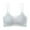 Gray Everyday bra for women, variant on ATOYSOY Everyday Bra Wireless Breathable Push Up Underwear Workout Solid Color Girls Teens Seamless Crop Tops Camisoles Smoothing Comfort Bra Beige