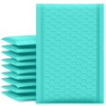thumbnail image 1 of UCGOU Bubble Mailers 4x7 Inch Teal 50 Pack Poly Padded Envelopes Small Business Mailing Packages Op, 1 of 9