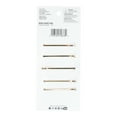 thumbnail image 4 of Wild Primrose by Scunci Decorative Bobby Pin Slide Barrettes for Styling All Hair Types in Mixed Gold, Rhinestone, and Pearl Styles, 5ct, 4 of 8