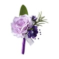 thumbnail image 4 of de flores artificiales para decoración de trajes, elegante para novios, bodas, bailes de graduación, ceremonias de despedida de soltera, 4 of 9
