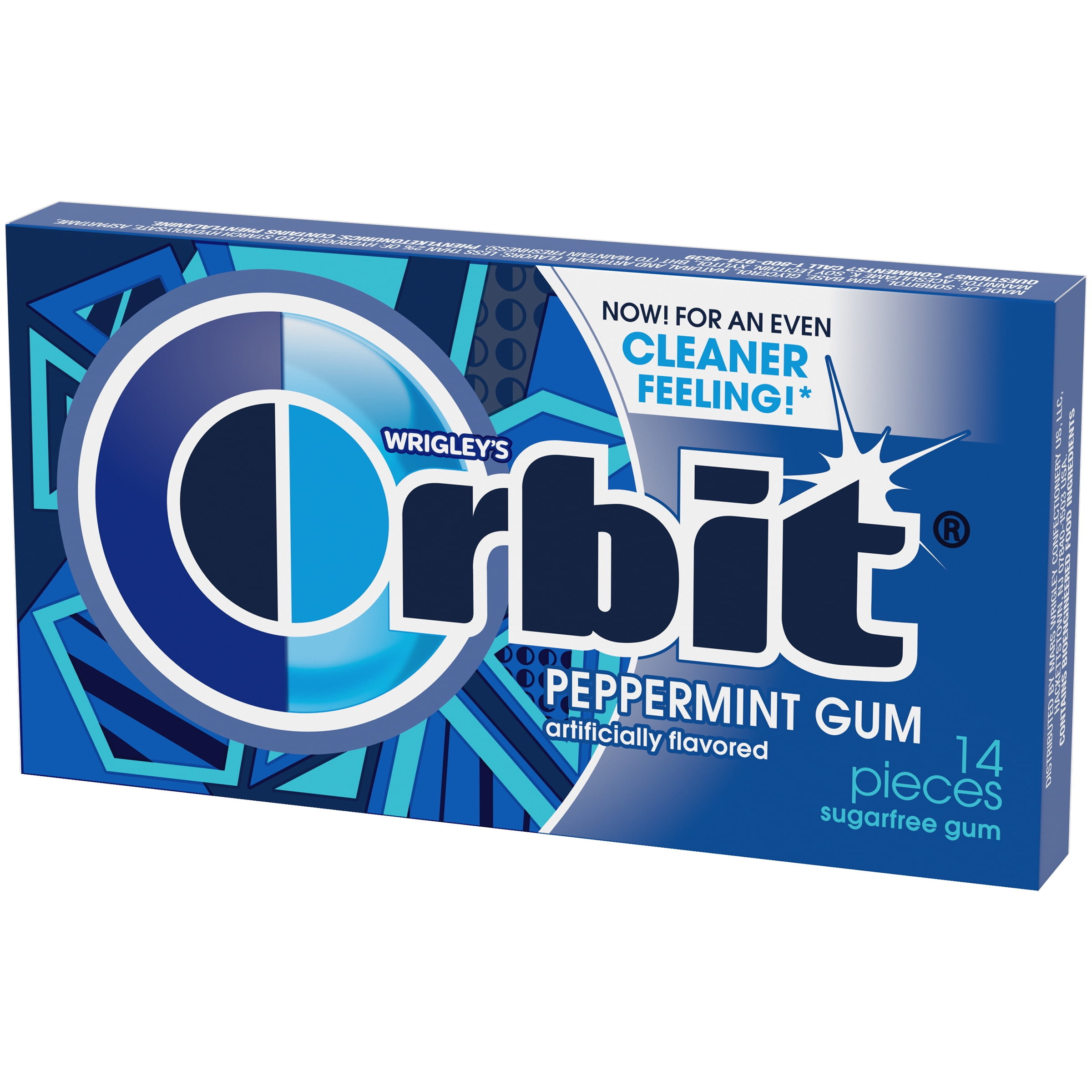 Orbit Gum Variety 6 Pack, Sugar Free Gum, 14 Piece Per Pack (Pack of 6) Chewing Gum, Bulk Gum Packs, Mint Gum, Spearmint Gum, Sugarless Gum