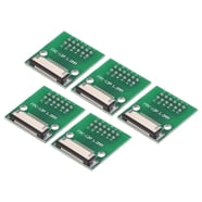Adaptateur FPC/FFC Vers DIP 2.54mm - 12 Broches 0.5/1.0mm - Pour écran LCD - Lot De 2 - Neuf