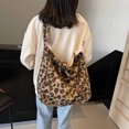 thumbnail image 3 of Cuerpo Cruzado Elegante Mujer Hombro Retro Mujeres Cordero Leopardo Vagabundo, 3 of 9