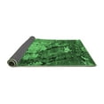 thumbnail image 2 of Ahgly Company Indoor Square Oriental Emerald Green Industrial Area Rugs, 3' Square, 2 of 4