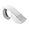 Office Metal Packaging Sealing Adhesive Tape Cutter Roll Dispenser Silver Tone