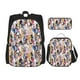 thumbnail image 1 of Balery Colourful Horses Mochila escolar 3 en 1 para niños: mochila resistente con lonchera térmica y estuche para lápices. Mochila escolar para niños y niñas., 1 of 7