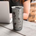 thumbnail image 4 of 20 Oz German Shorthaired Pointer Coffee Tumbler Double Wall Insulated Stainless Steel Water Bottle | Metal Reusable Thermoses Flask with Cup Cap | Leak & Sweat Proof with Anti-Dust Lid, 4 of 7