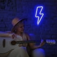 thumbnail image 2 of POINTERTECK Panneau Néon pour Twitch Tiktok Youtube Streamers/Gamers - Panneau Lumineux en Direct/enregistrable – Panneaux Led Rouges Cool pour Décoration de Studio Mur Chambre Salle de Jeux, 2 of 6