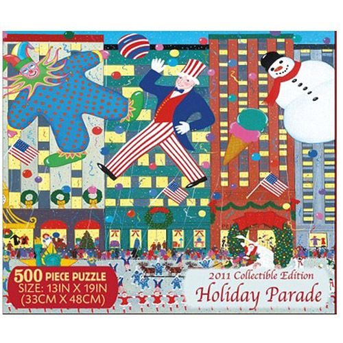 Holiday Parade Puzzle, Collectible Edition, 500 Pieces