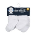 thumbnail image 5 of Gerber Baby Neutral White Terry Bootie Wiggle Proof Socks, 4-Pack, Sizes Newborn - 0/6 Months, 5 of 7