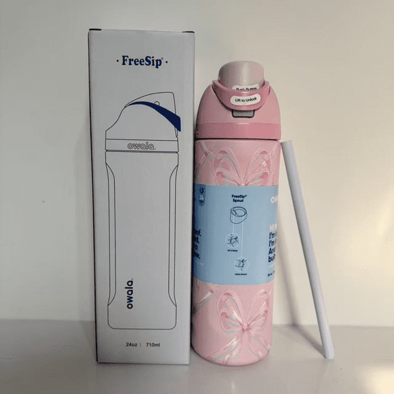Owala 24 oz FreeSip Holiday collection- Sugar Plum Fairy