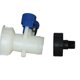 thumbnail image 2 of Naiovety Conector de manguera de jardín, convertidor de válvula de sistema de agua, adaptador de riego de jardinería, piezas de repuesto, Jardín y Patio, 2 of 6