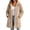 04# Khaki, variant on Ihhxva Women's Cardigan Sweater Hooded Warm Winter Coat Loose Fit Multi-Pockets Long Sleeve Cozy Casual Cold Weather Outings S-2XL