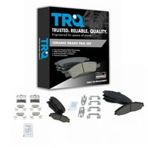 TRQ Front & Rear Ceramic Disc Brake Pad Kit for XLR Corvette New BFA20135
