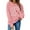 Pink 03128, variant on Womens Valentine's Day Sweatshirt Alphabet I O U Print Long Sleeve Shirts Teacher Valentine Pullover Tops 2025 Fashion Outfits