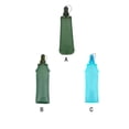 thumbnail image 2 of Soidarity Botella de agua Bolsa plegable Deporte al aire libre Botellas de viaje Contenedor Ropa Deportiva, Zapatos Verde 250ml, 2 of 6